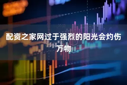 配资之家网过于强烈的阳光会灼伤万物